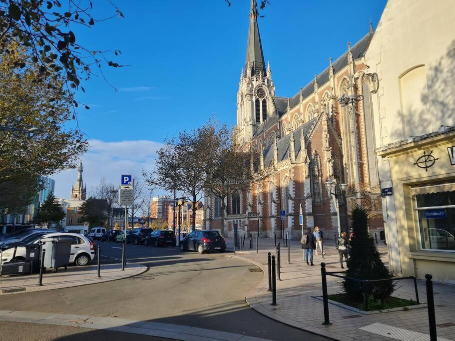 Bel Appartement 3 Suites Privatives Hyper Centre Tourcoing Ngoại thất bức ảnh